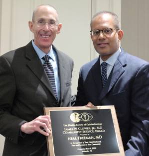 Ophthalmologist L.  Neal Freeman, MD Receives Prestigious Award