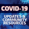 COVID-19 Updates & Community Resources Logo