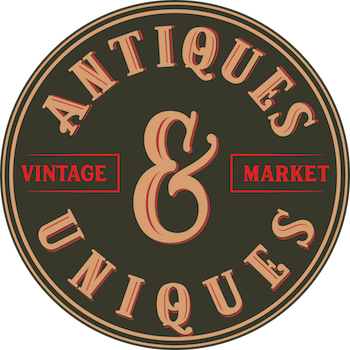 Antiques & Uniques Vintage Market Logo