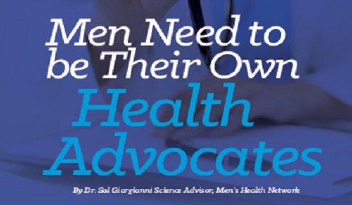 Men Need to be Their Own Health Advocates