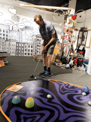 Creatives Welcome You to Dreamy Mini-Golf, Selfie Experience