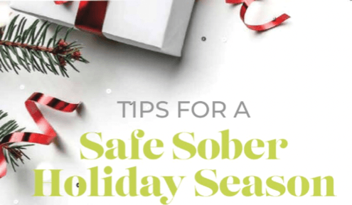 Tips for a Safe Sober Holiday Season