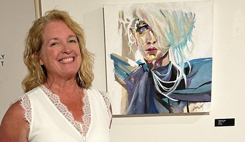 Artist Leigh Witherell Paints the Many Faces of Grief