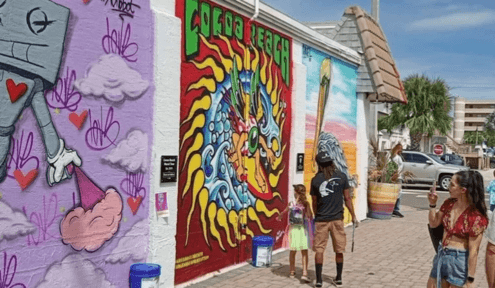 Space Coast Mural Festival Brings Beauty to Brevard Businesses
