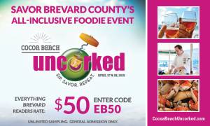 Sip. Savor. Repeat. at Third Annual Cocoa Beach Uncorked Food and Wine Festival