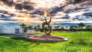 Law Enforcement Eternal Flame Project Unveiled Today For Space Coast Of Florida