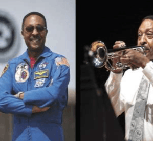 Trumpeter and Former Astronaut Capt. Winston Scott performs with his Cosmic Jazz Ensemble