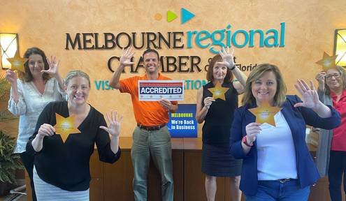 Melbourne Regional Chamber Earns Fourth 5-Star Accreditation