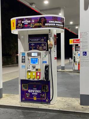"The Giving Pump" at Shell Offers Customers the Opportunity to Use Their Fill-Up for Good