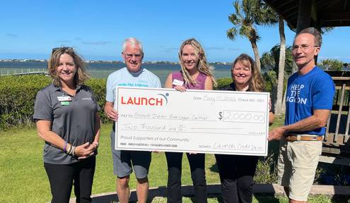 Launch Credit Union Donates to Brevard Indian River Lagoon Coalition