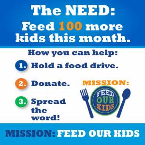 CHILDRENS HUNGER PROJECT FEED OUR KIDS CAMPAIGN
